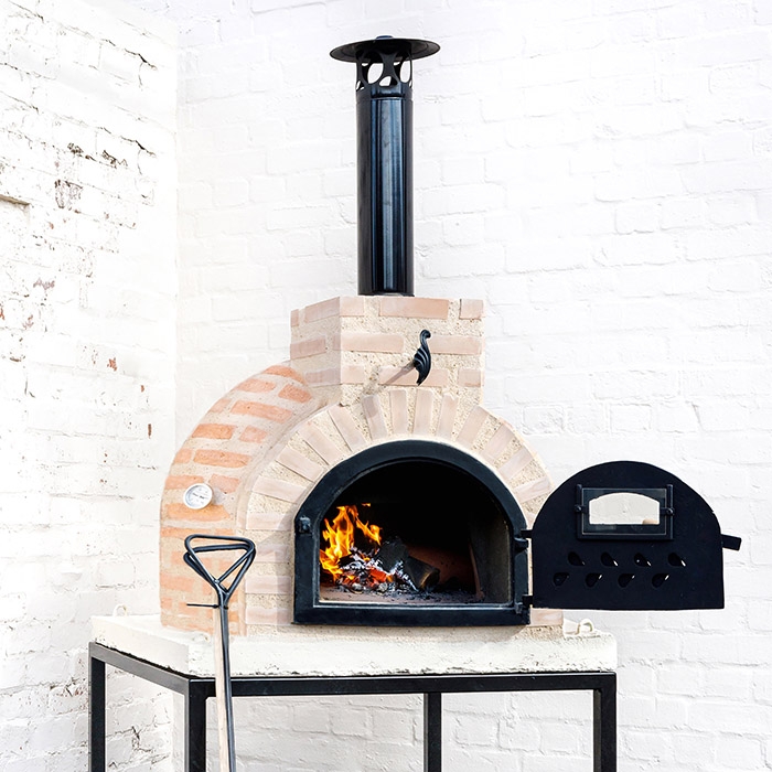 Fuego Brick Exterior 80 – Brick Pizza Oven - Rutland Garden